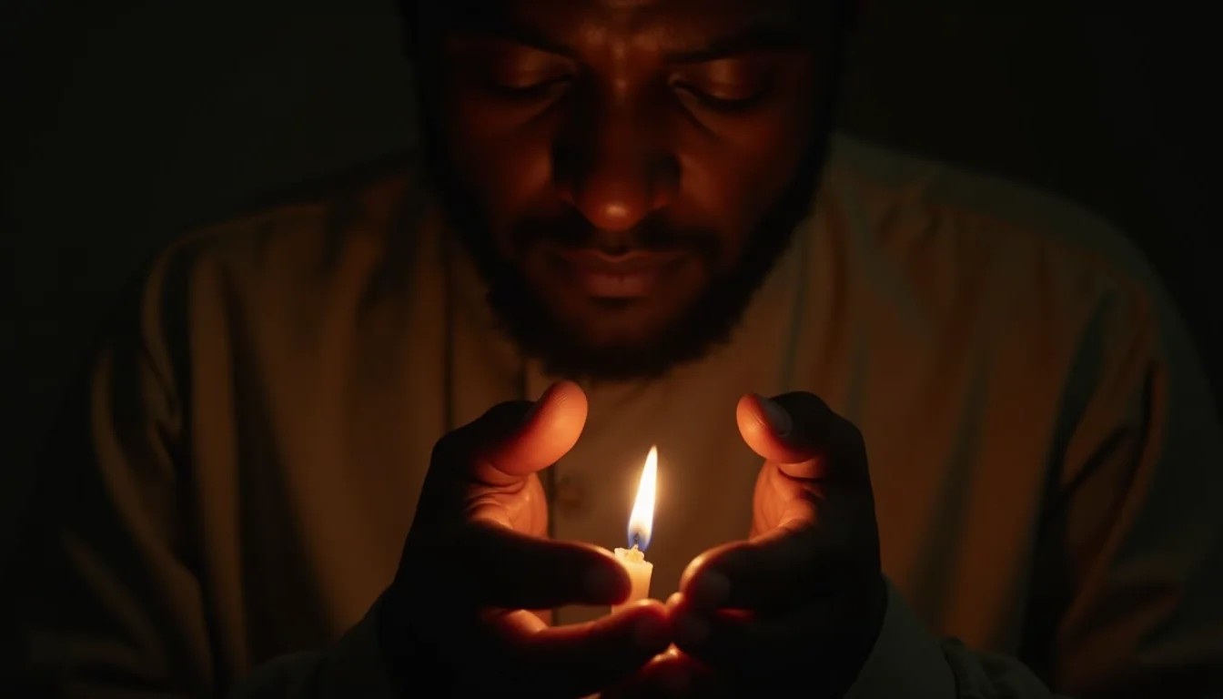Flamme de feu et chance