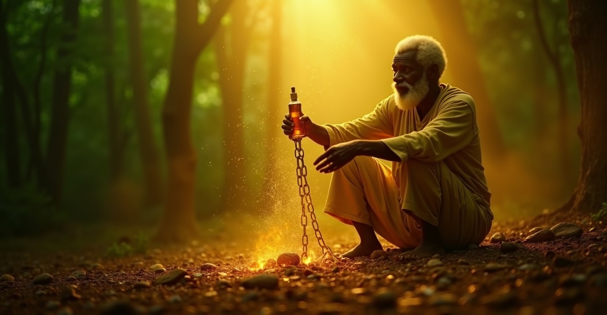 Huile d'Onction Ammi Shaddaï — briser la malchance financière structurelle