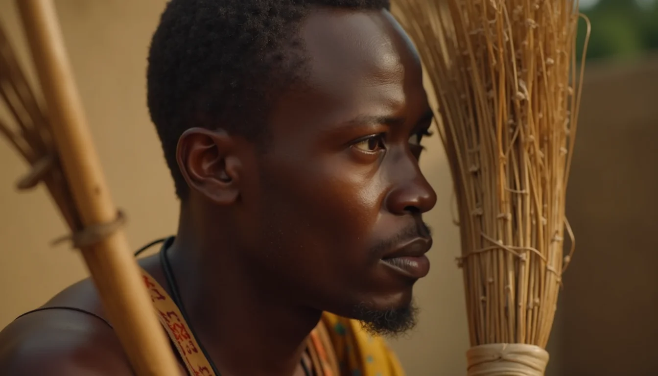 Le rôle du balai africain dans l'envoûtement