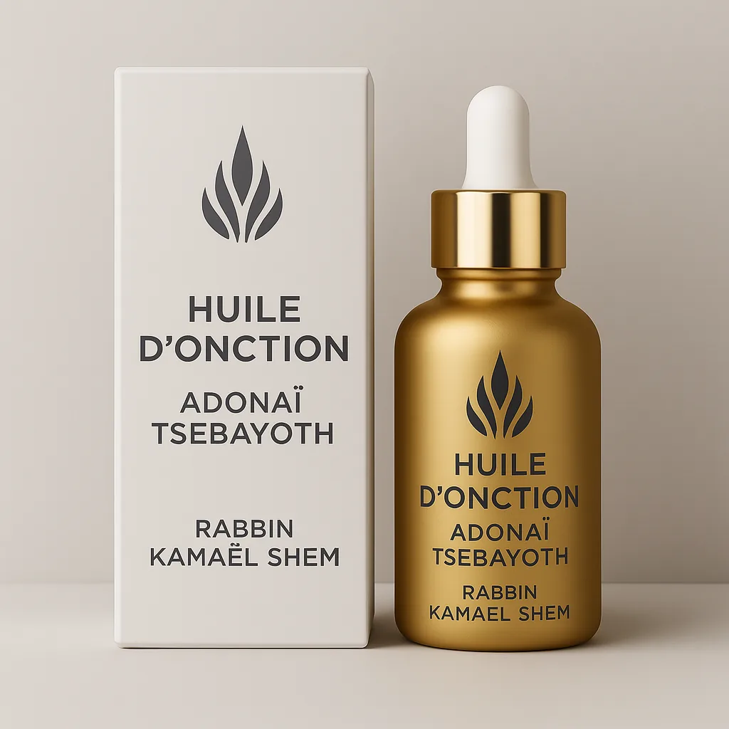 Huile d'onction Adonaï Tsebayoth