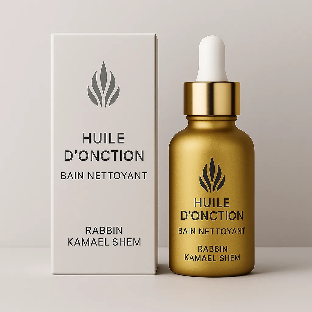 Huile d'onction Bain Nettoyant