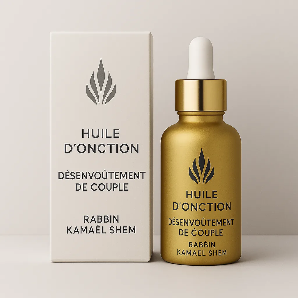 Huile d'onction Désenvoûtement de couple
