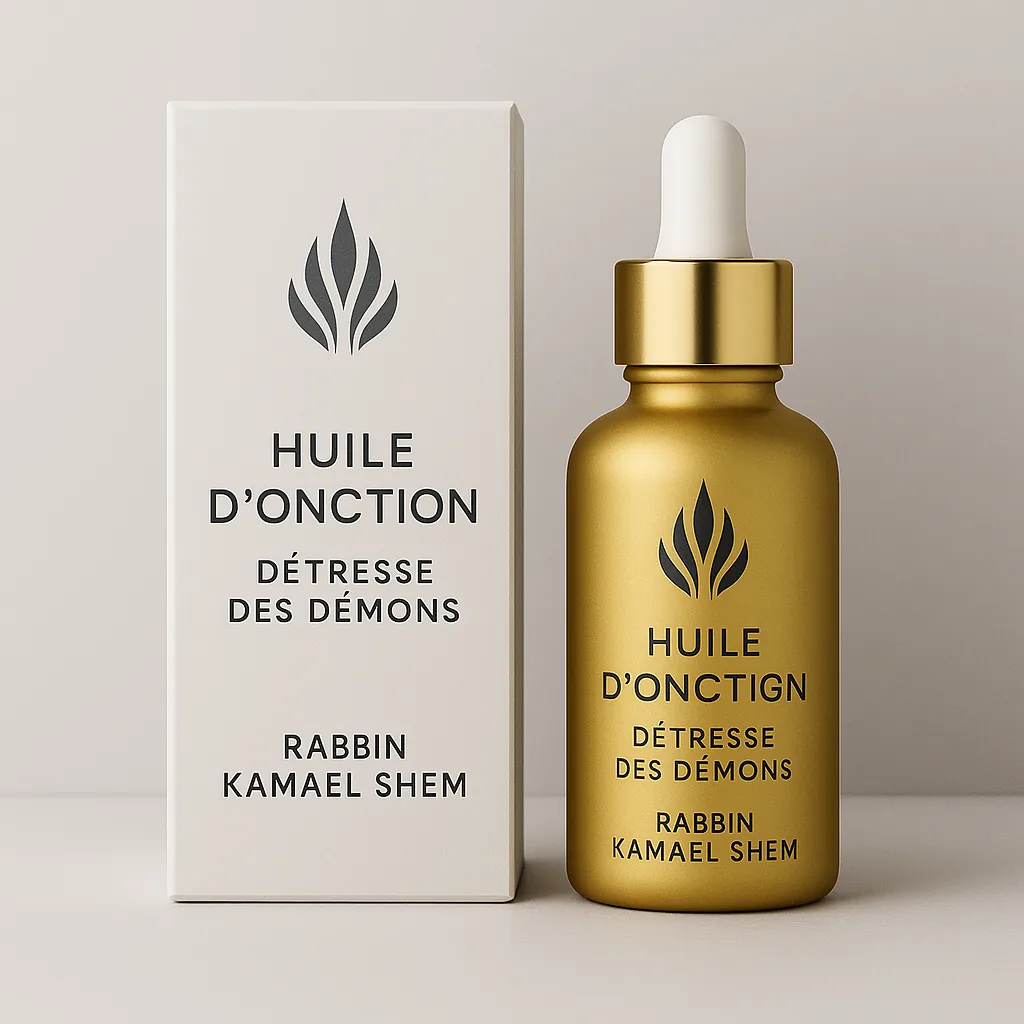 Huile d'onction Détresse des démons