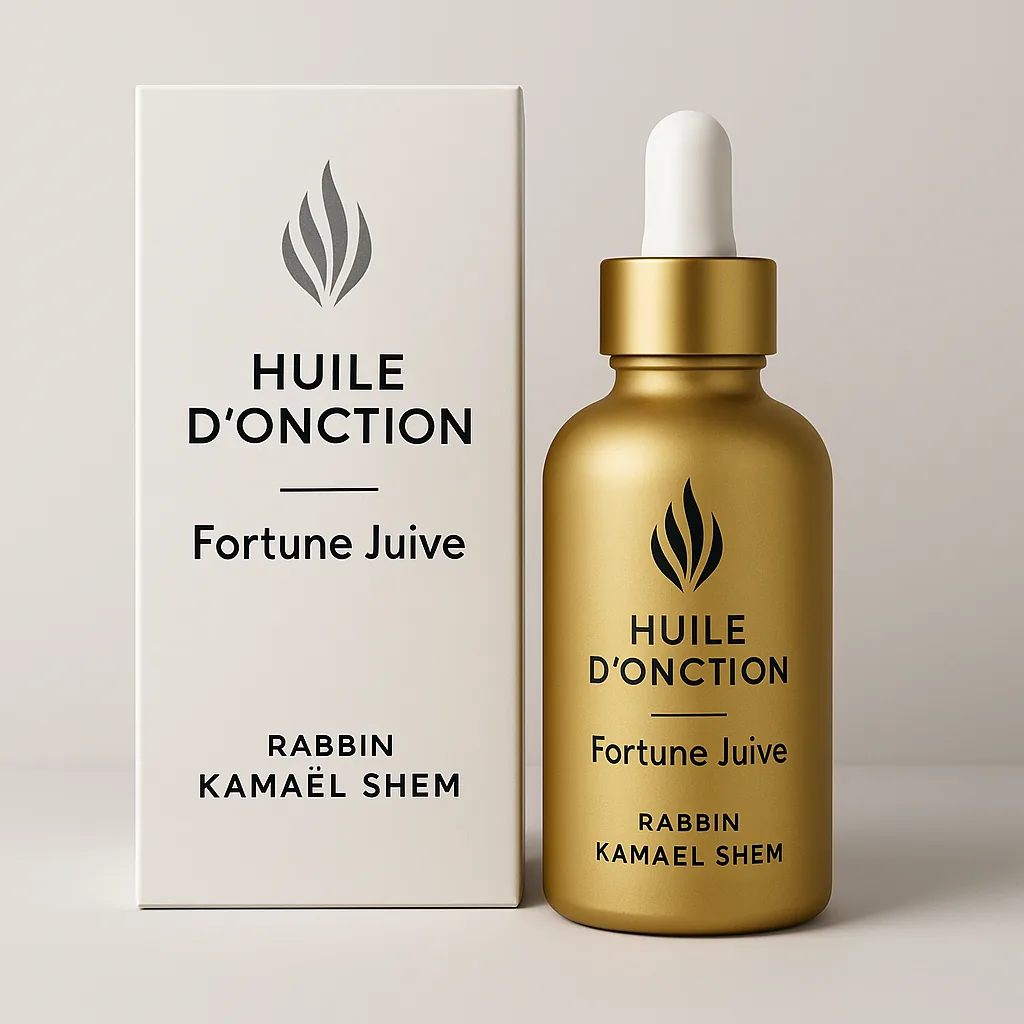 Huile d'onction Fortune Juive