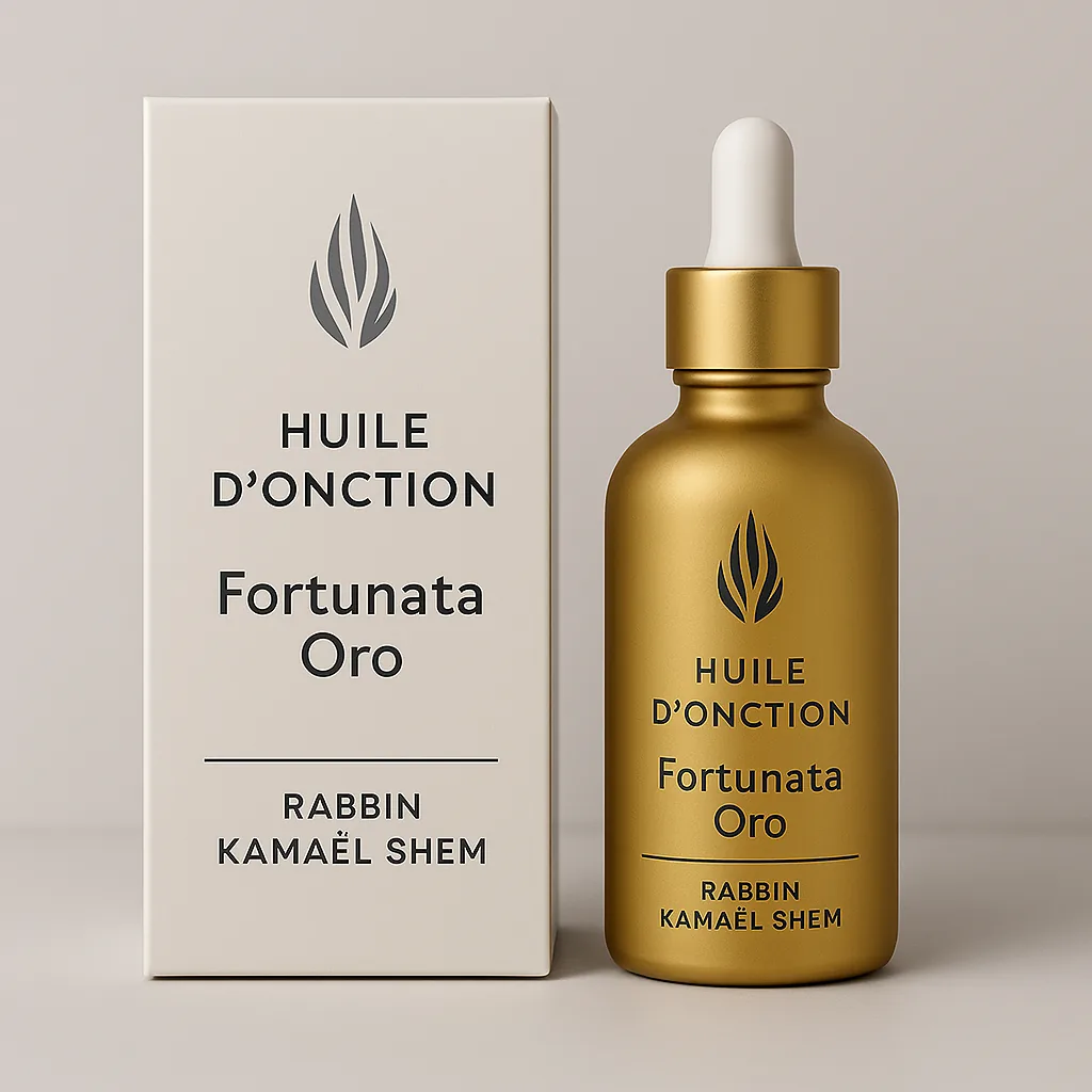 Huile d'onction Fortunata Oro