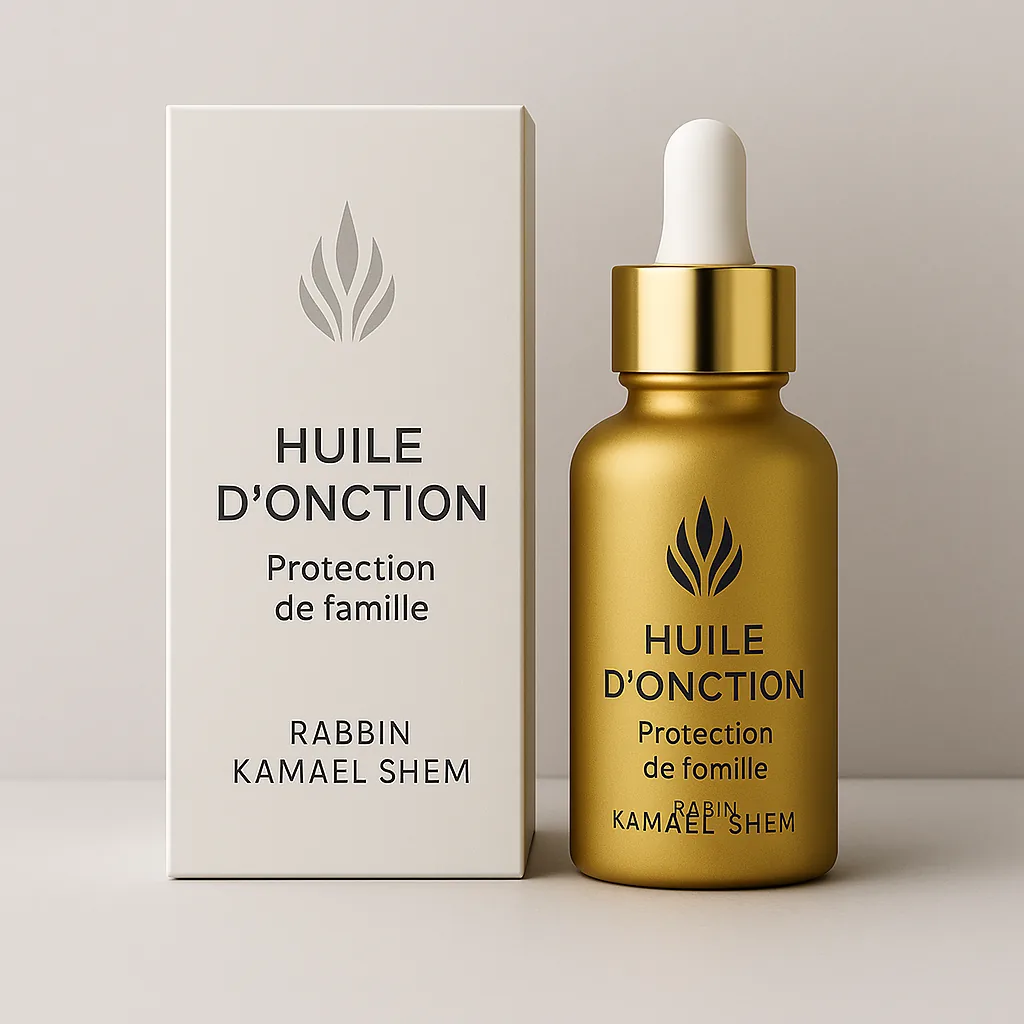 Huile d'onction Protection de Famille