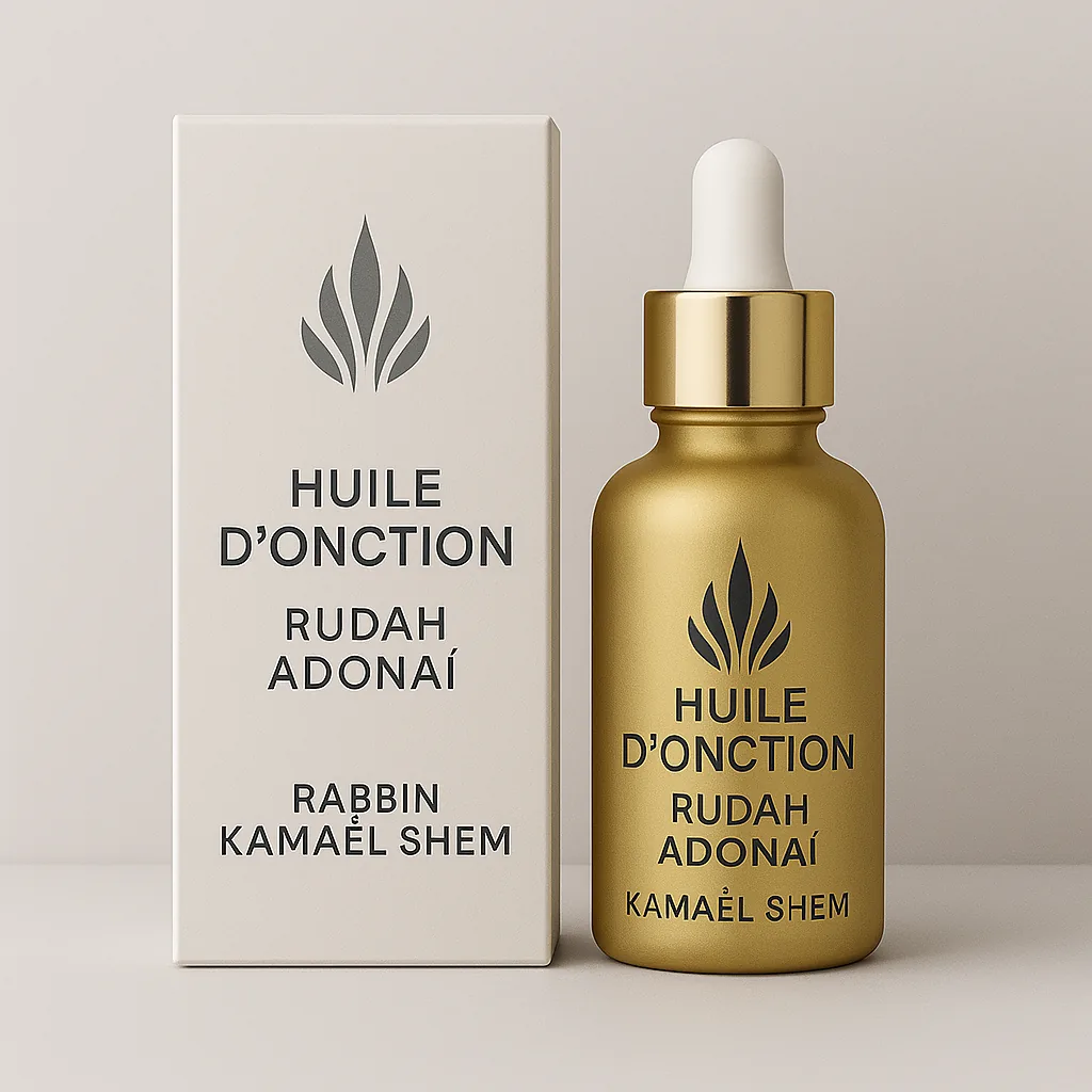 Huile d'onction Rudah Adonaï — Cercueil de l'ennemi