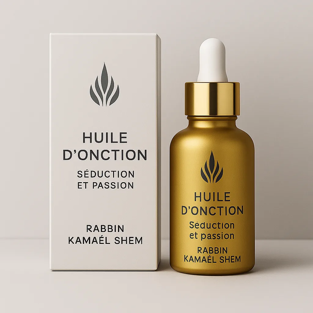 Huile d'onction Séduction et Passion