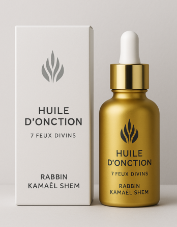 L'huile d'onction 7 feux divins