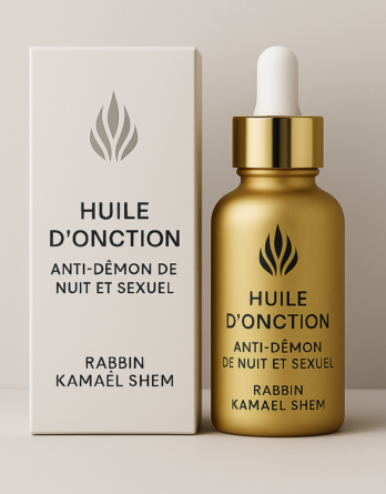 Huile d'onction Anti demon de nuit et sexuel