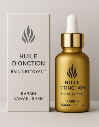 Huile d'onction Bain Nettoyant