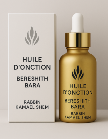 Huile d'onction BERESHITH BARA