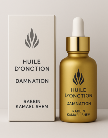 Huile d'onction DAMNATION