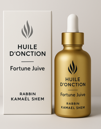 Huile d'onction Fortune Juive