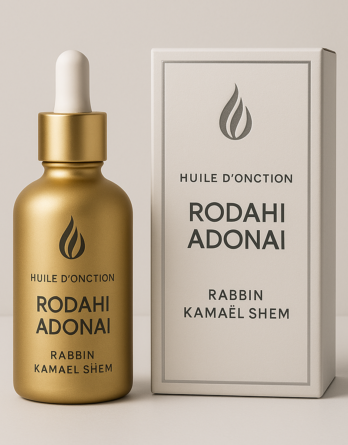 Huile d'onction Rodahi Adonai